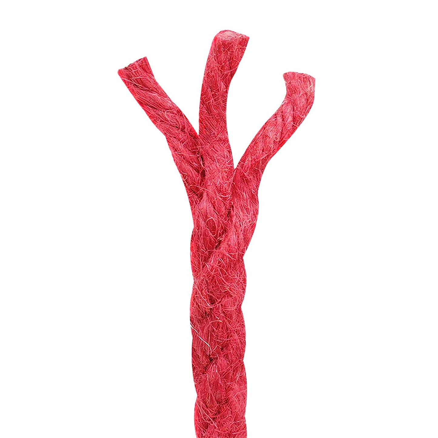 Jute tau Rød 100% Tossa jute