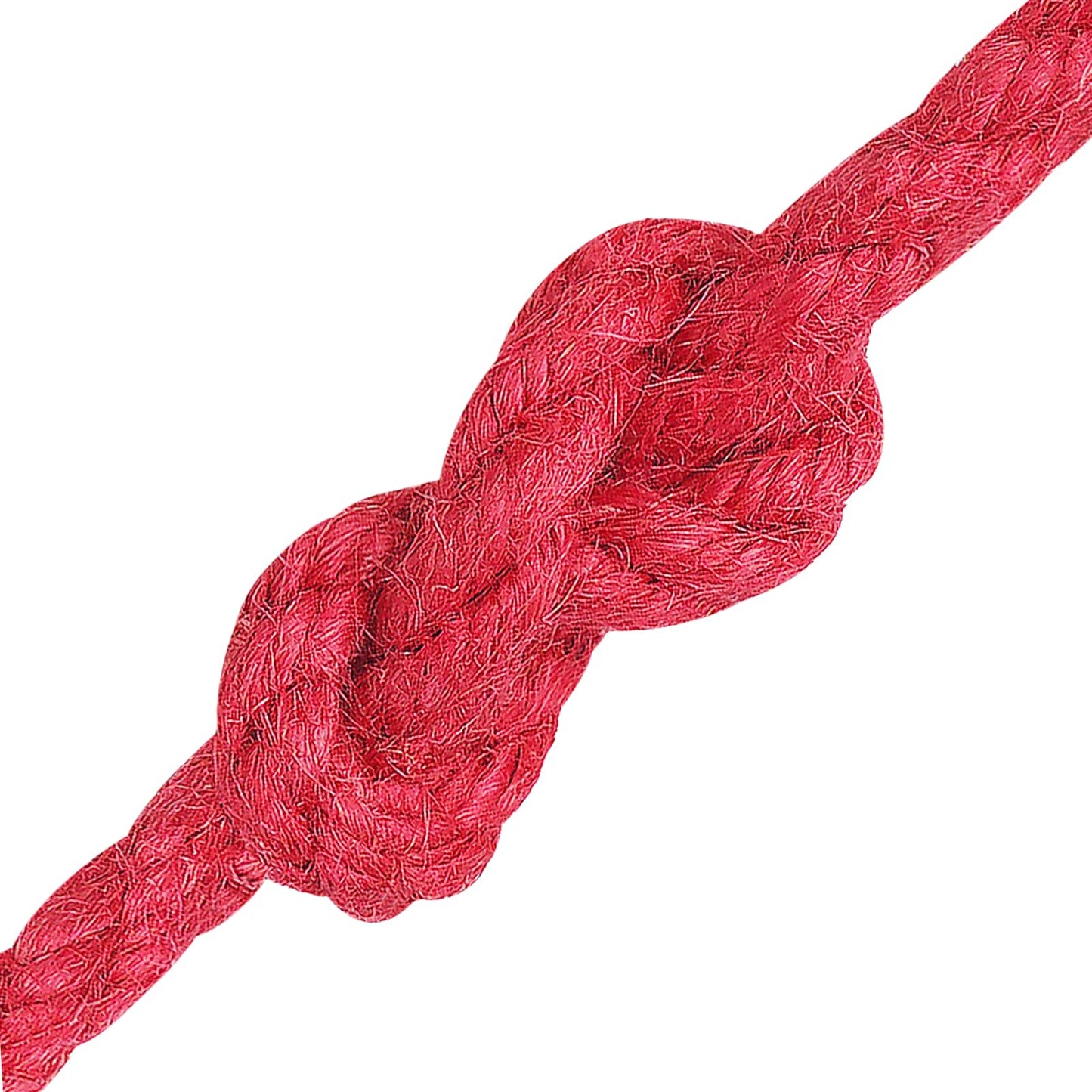 Jute tau Rød 100% Tossa jute