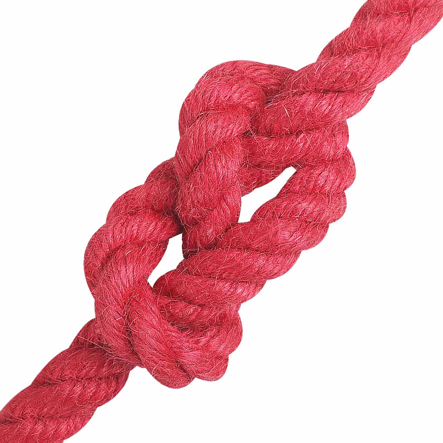 Jute tau Rød 100% Tossa jute
