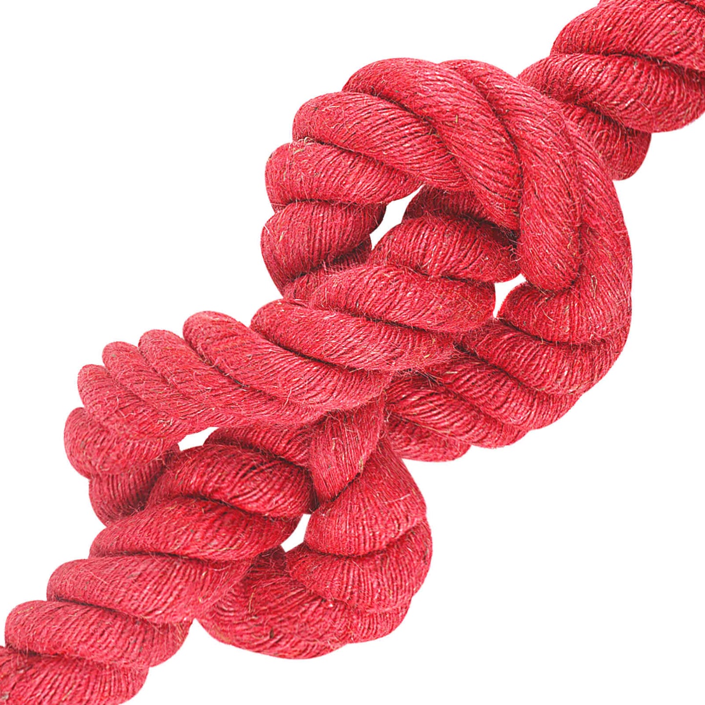 Jute tau Rød 100% Tossa jute