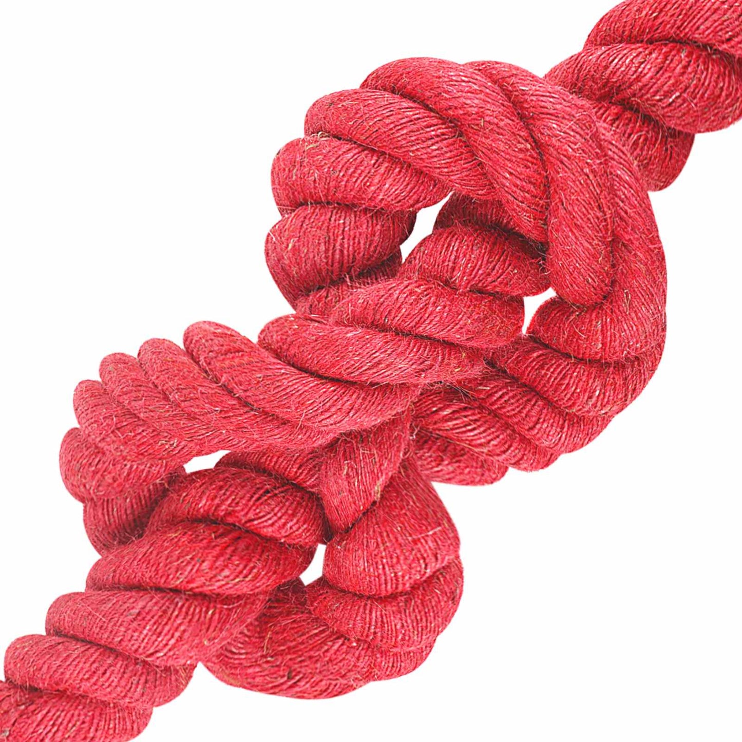 Jute tau Rød 100% Tossa jute