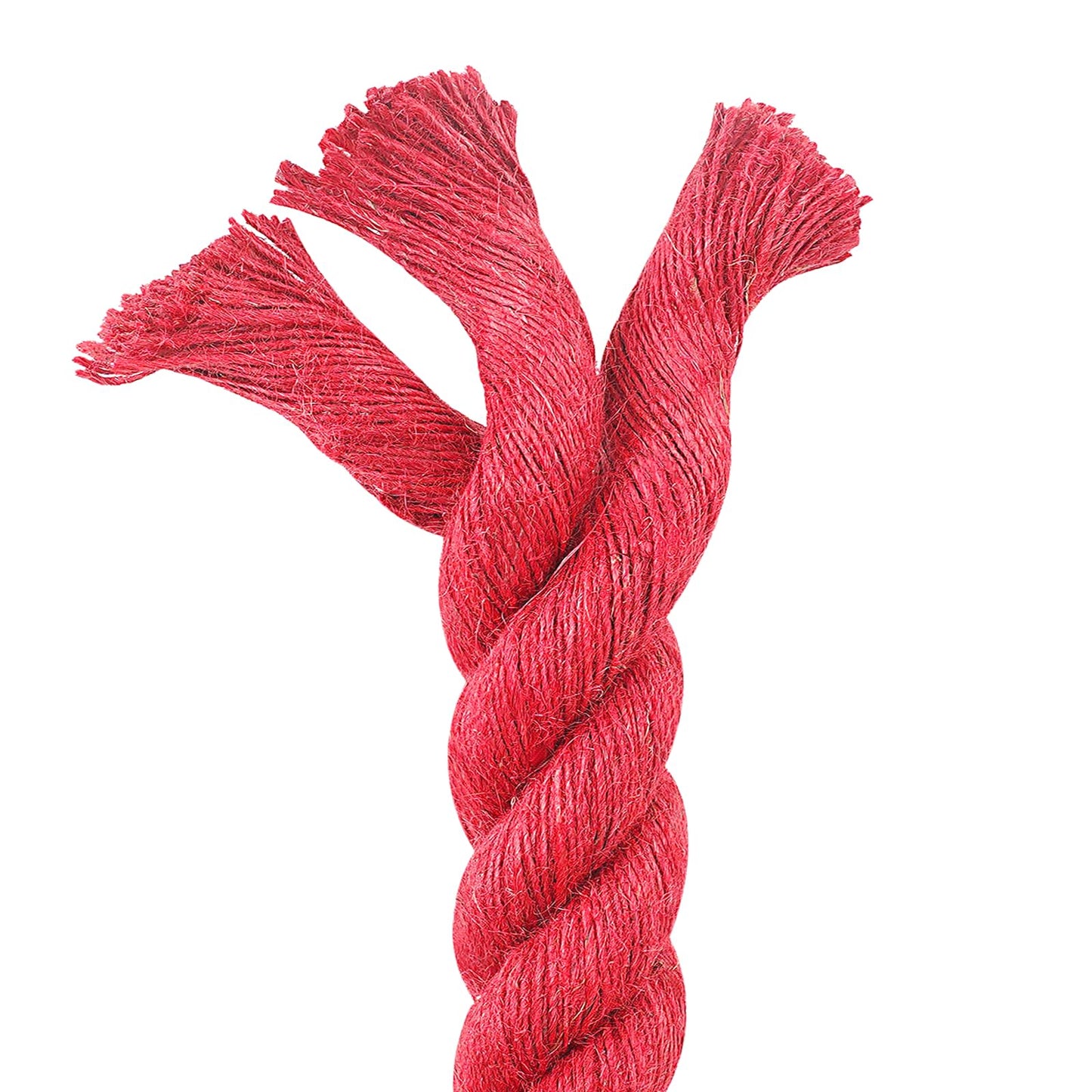 Jute tau Rød 100% Tossa jute