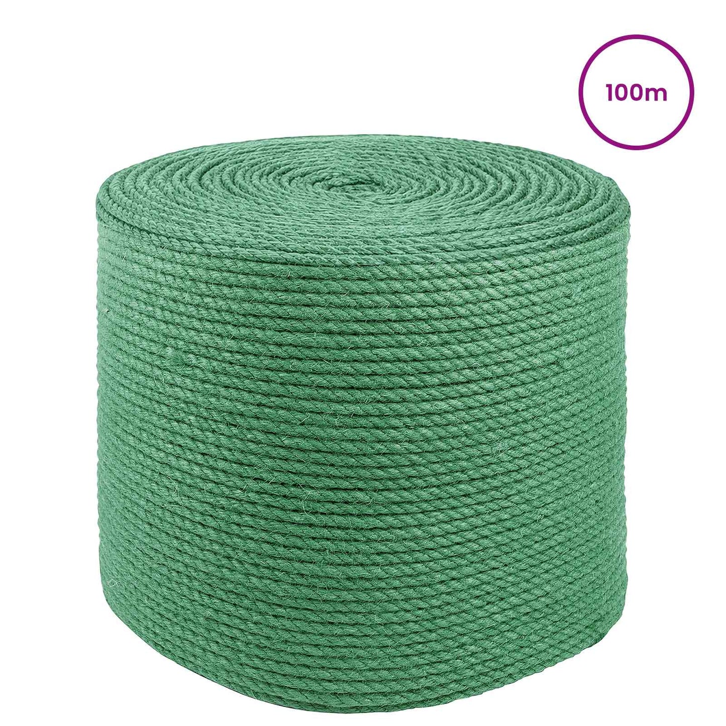 Jute tau 10 pcs Grønn 100% Tossa jute
