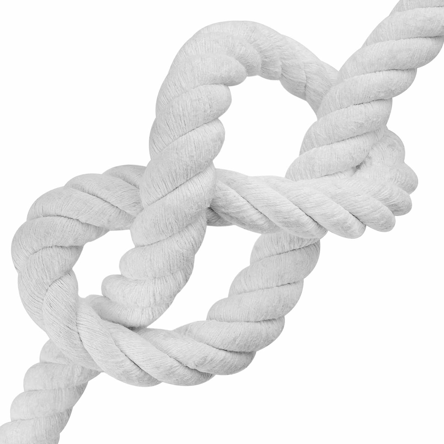 Tau Hvit 3 x 3 x 2500 cm Bomull