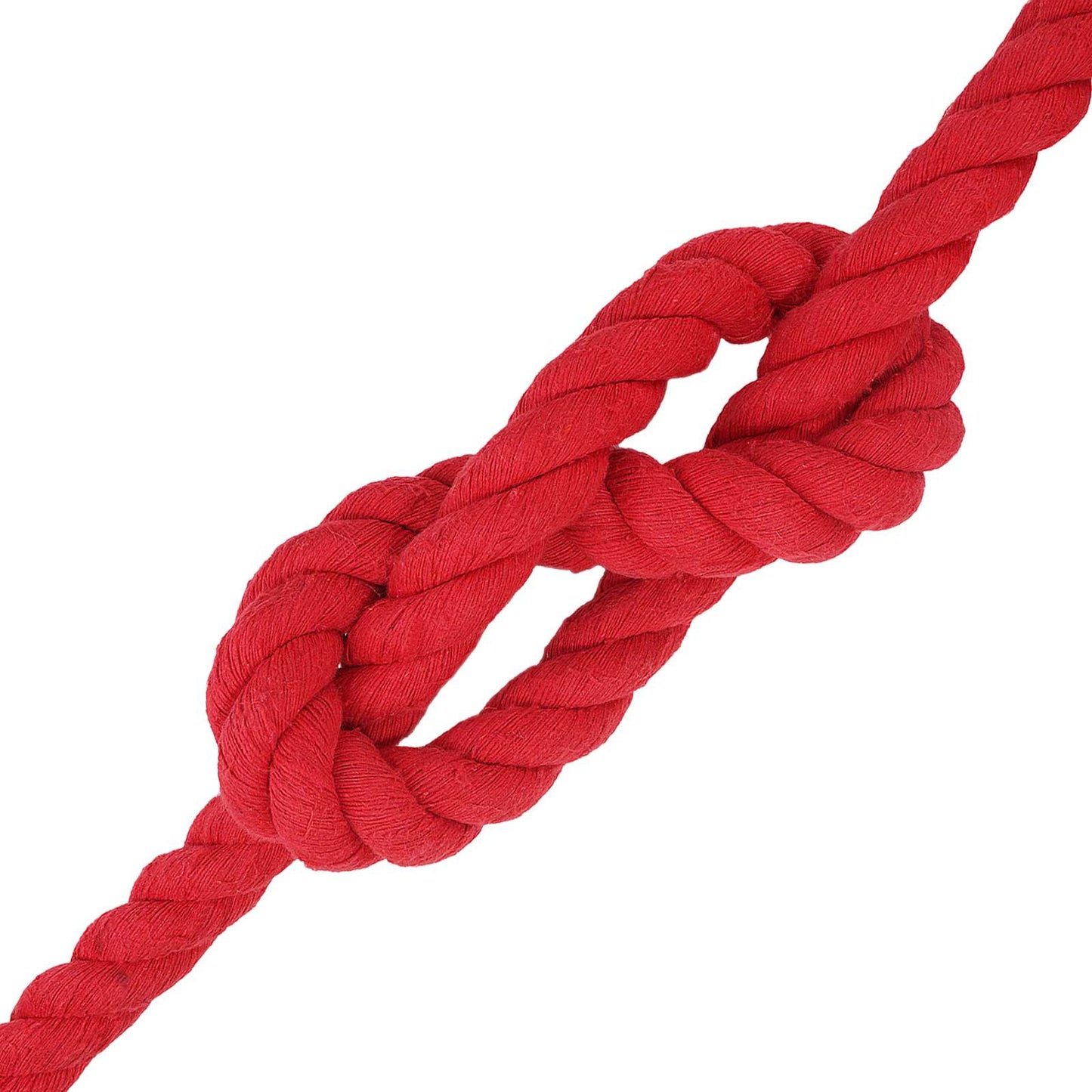 Tau Rød 3 x 3 x 1000 cm Bomull