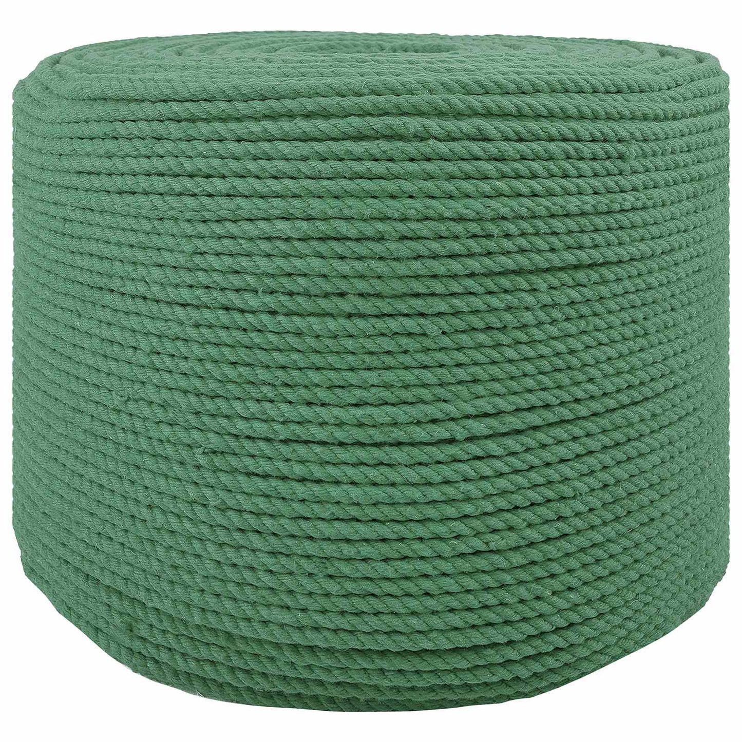 Bomull Tau 8 mm 100 m Grønn 100% Bomull