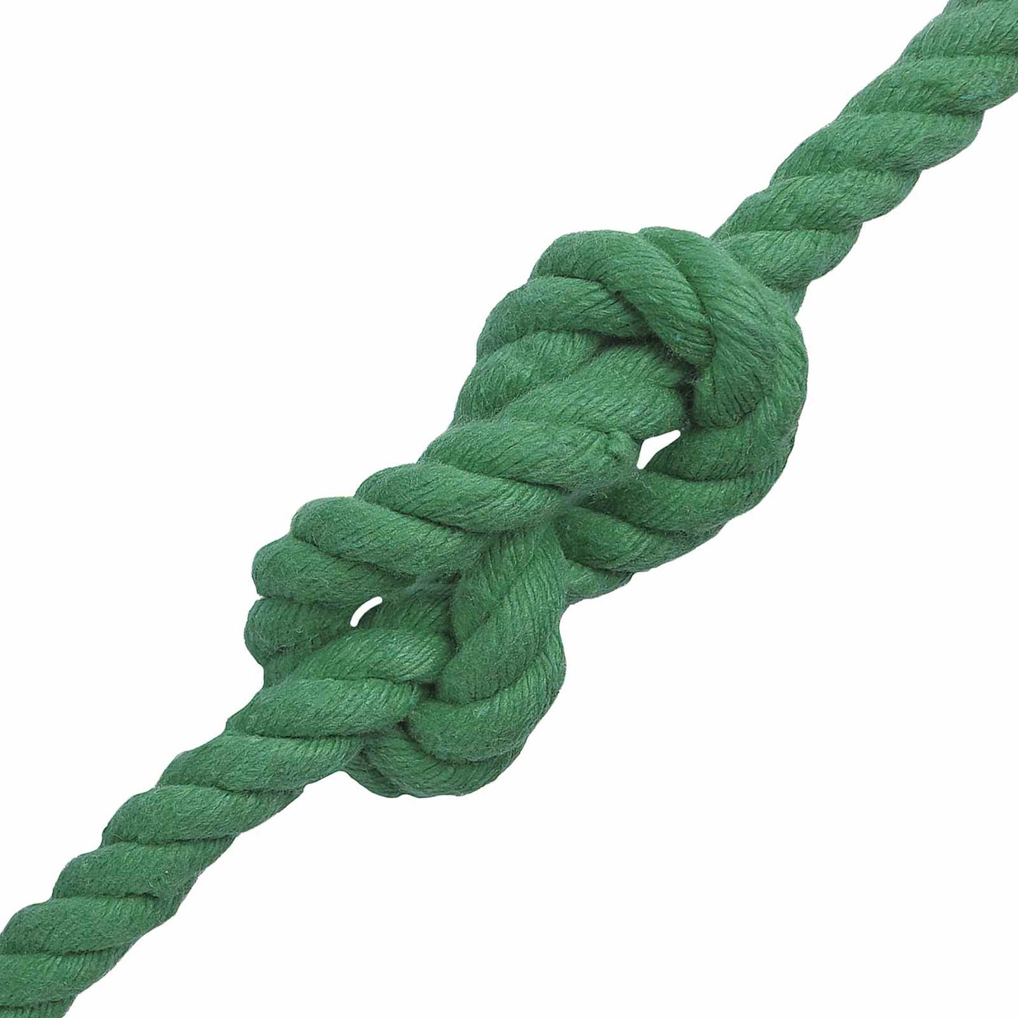 Bomull Tau 12 mm 50 m Grønn 100% Bomull