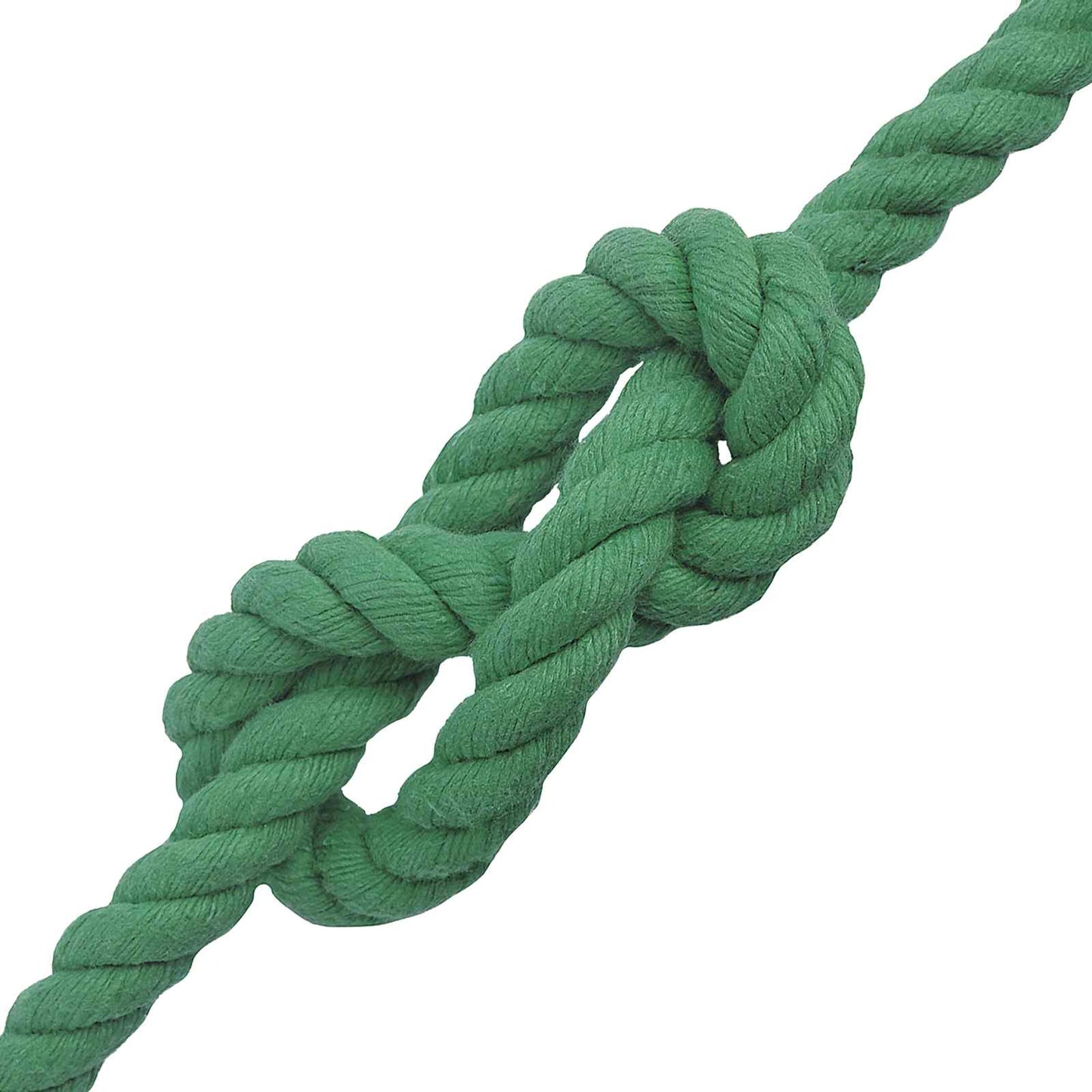 Bomull Tau 16 mm 25 m Grønn 100% Bomull