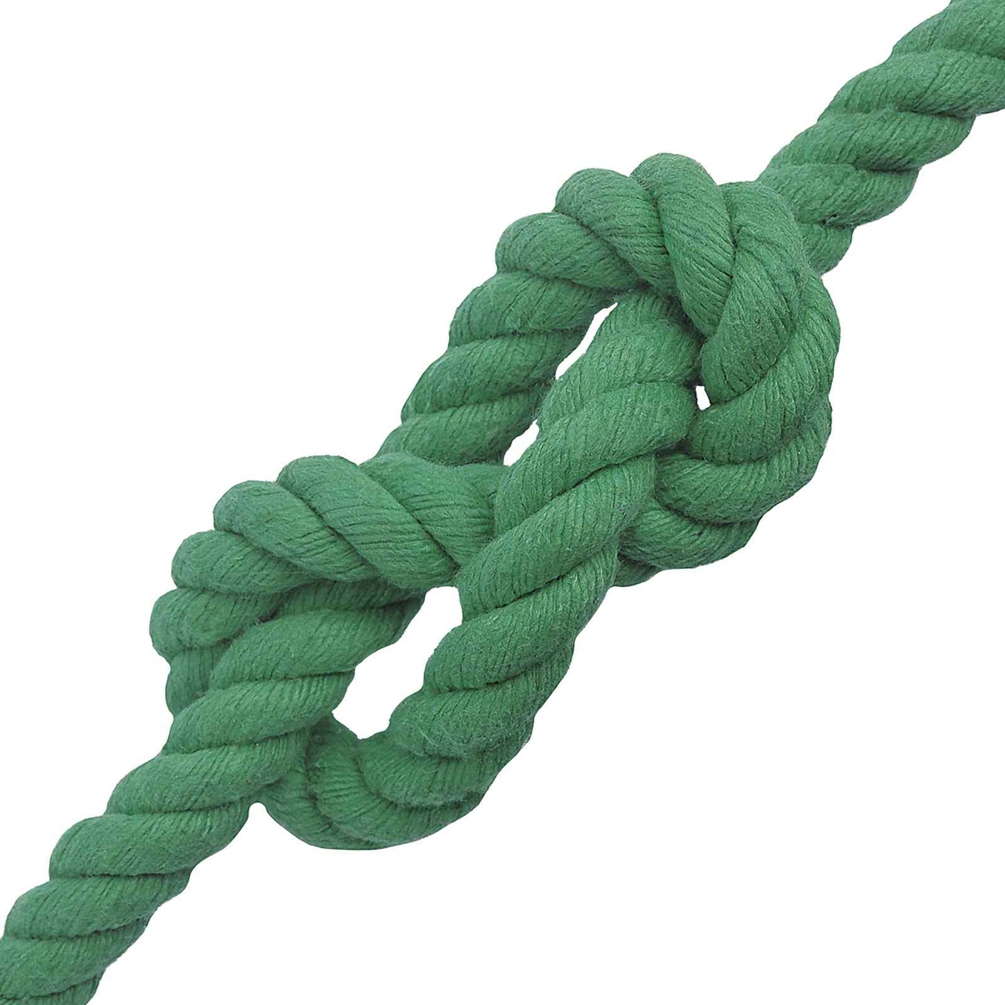 Bomull Tau 20 mm 50 m Grønn 100% Bomull