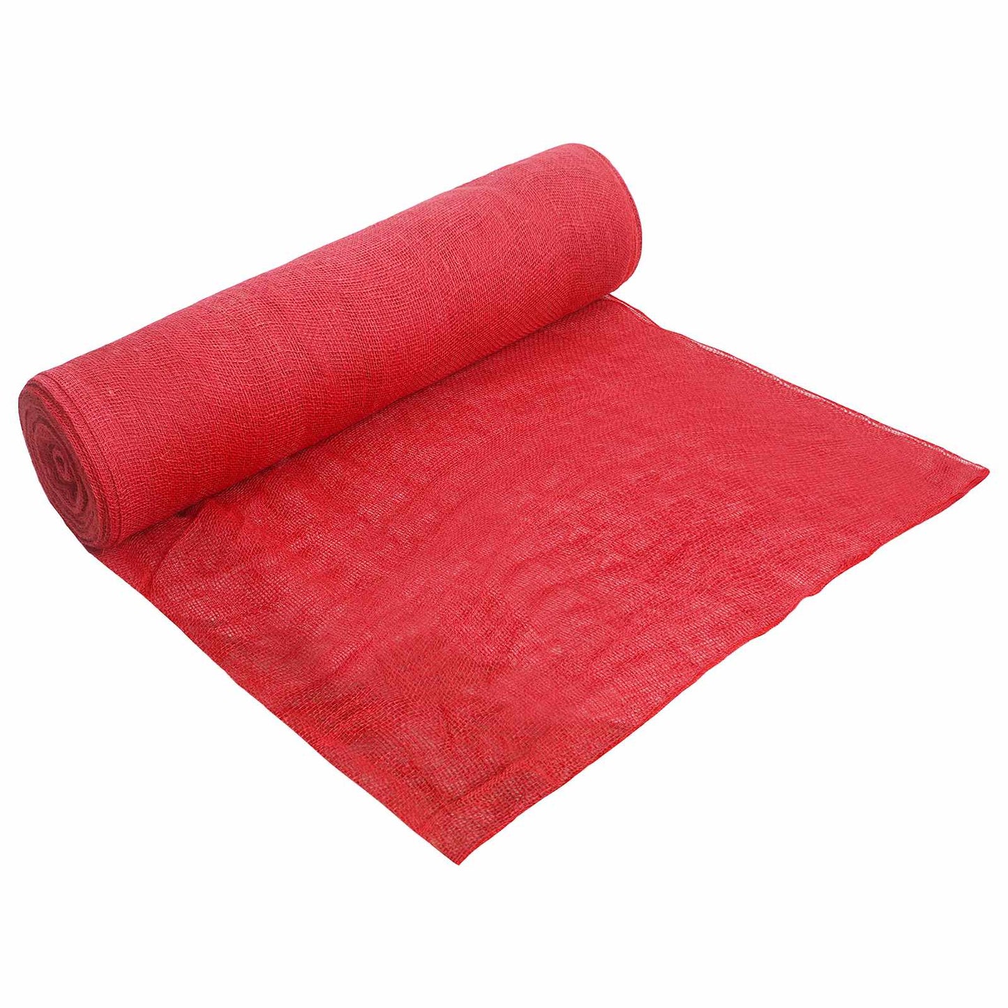 Jute Rull Rød 200 x 1000 cm