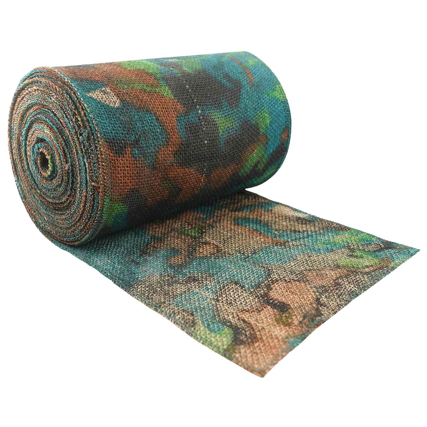 Jute Rull 25 x 2500 cm Kamuflasje