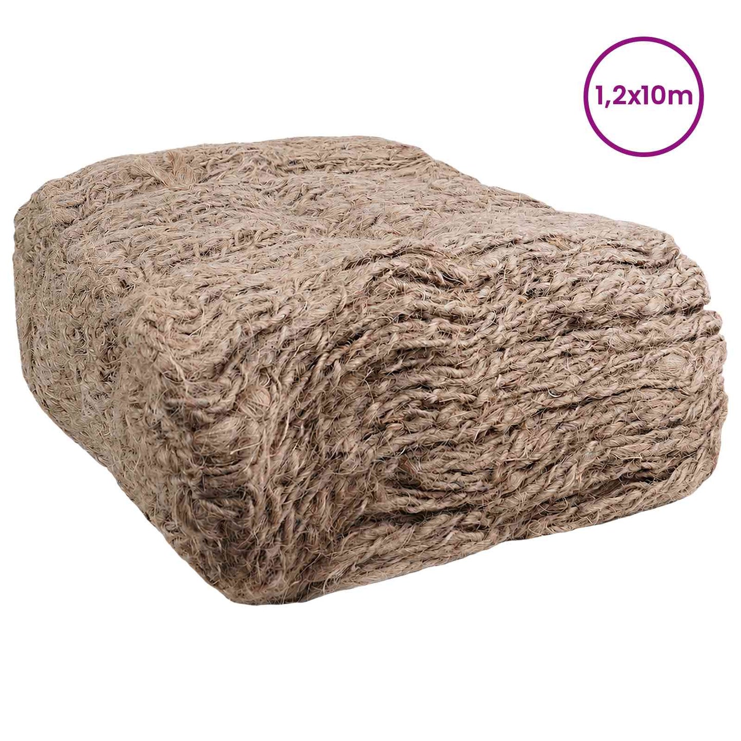 Jute Avlastningsmatte Naturlig 1,2 x 10 m