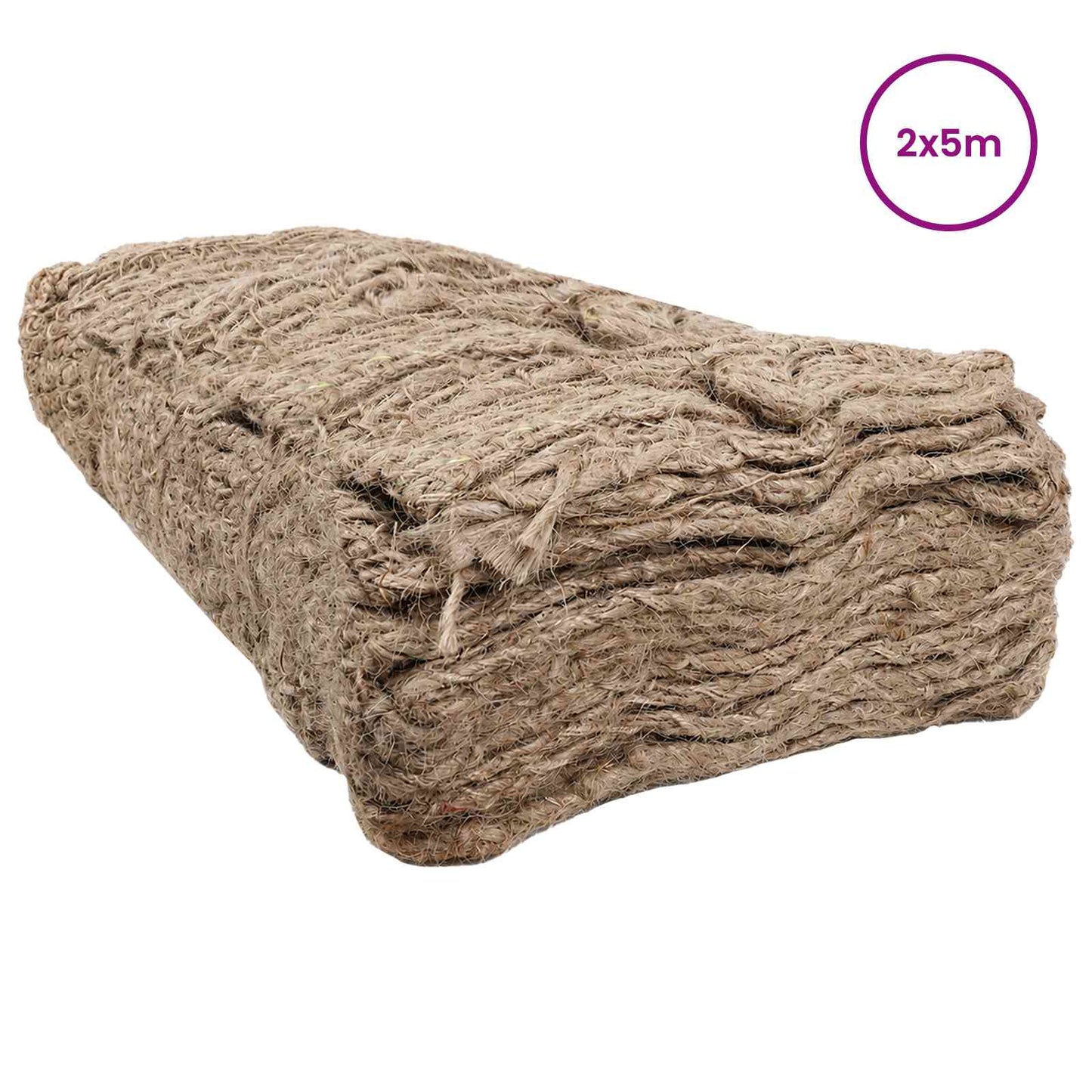 Jute Avlastningsmatte Naturlig 2 x 5 m