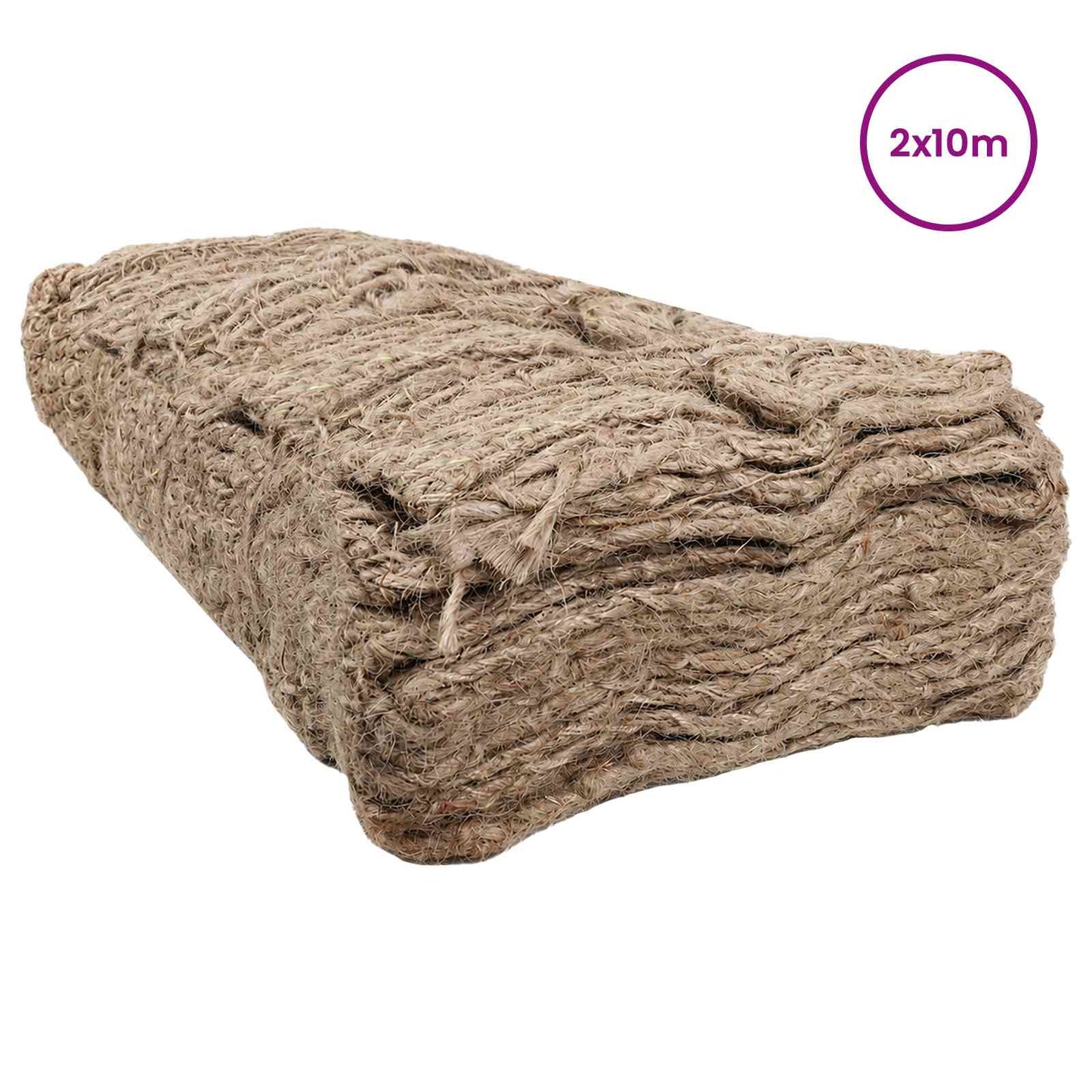 Jute Avlastningsmatte Naturlig 2 x 10 m