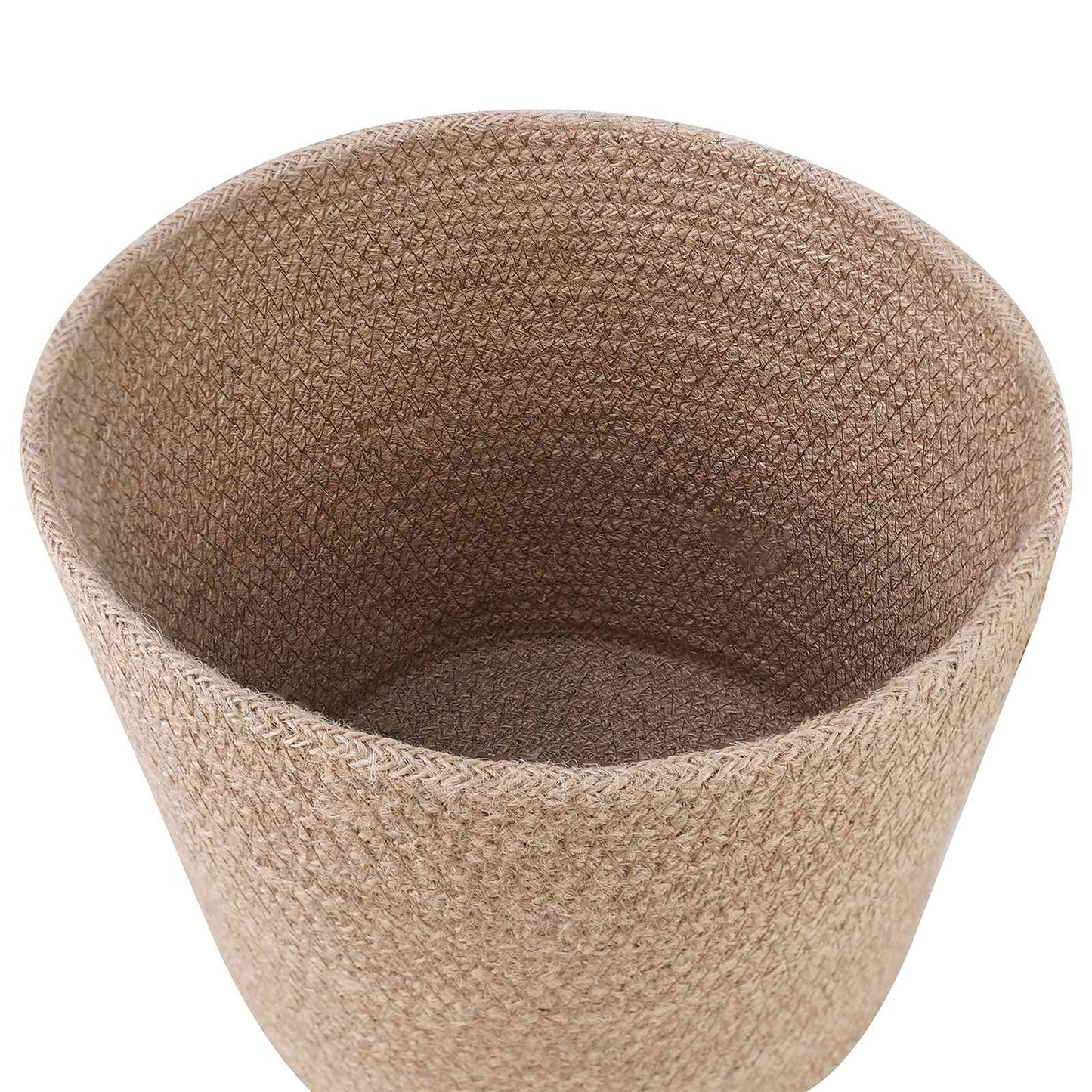 Plantepotte Sett 2 pcs Naturlig Ø 28 x 28 cm 100% Tossa Jute