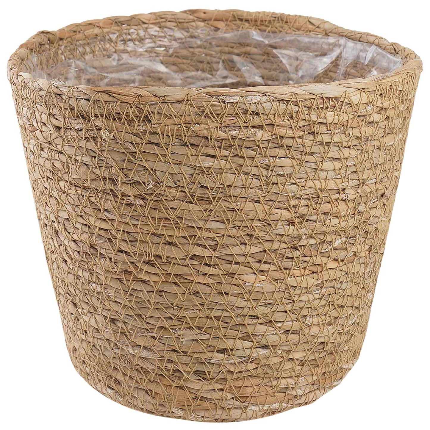 Sjøgress plantekurver 3 pcs Naturlig Ø26 x 19 cm 100% sjøgress