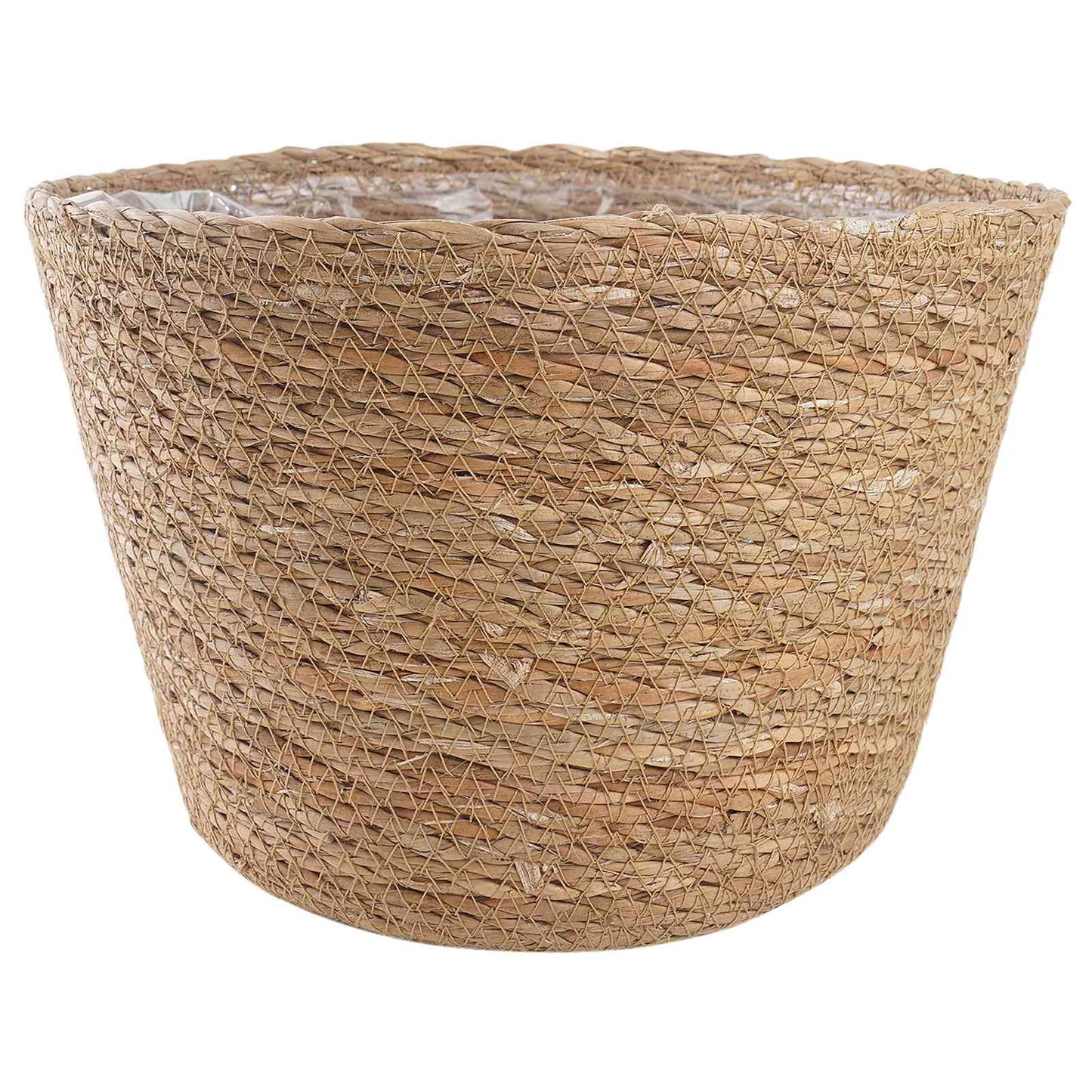 Sjøgress plantekurver 3 pcs Naturlig Ø26 x 19 cm 100% sjøgress