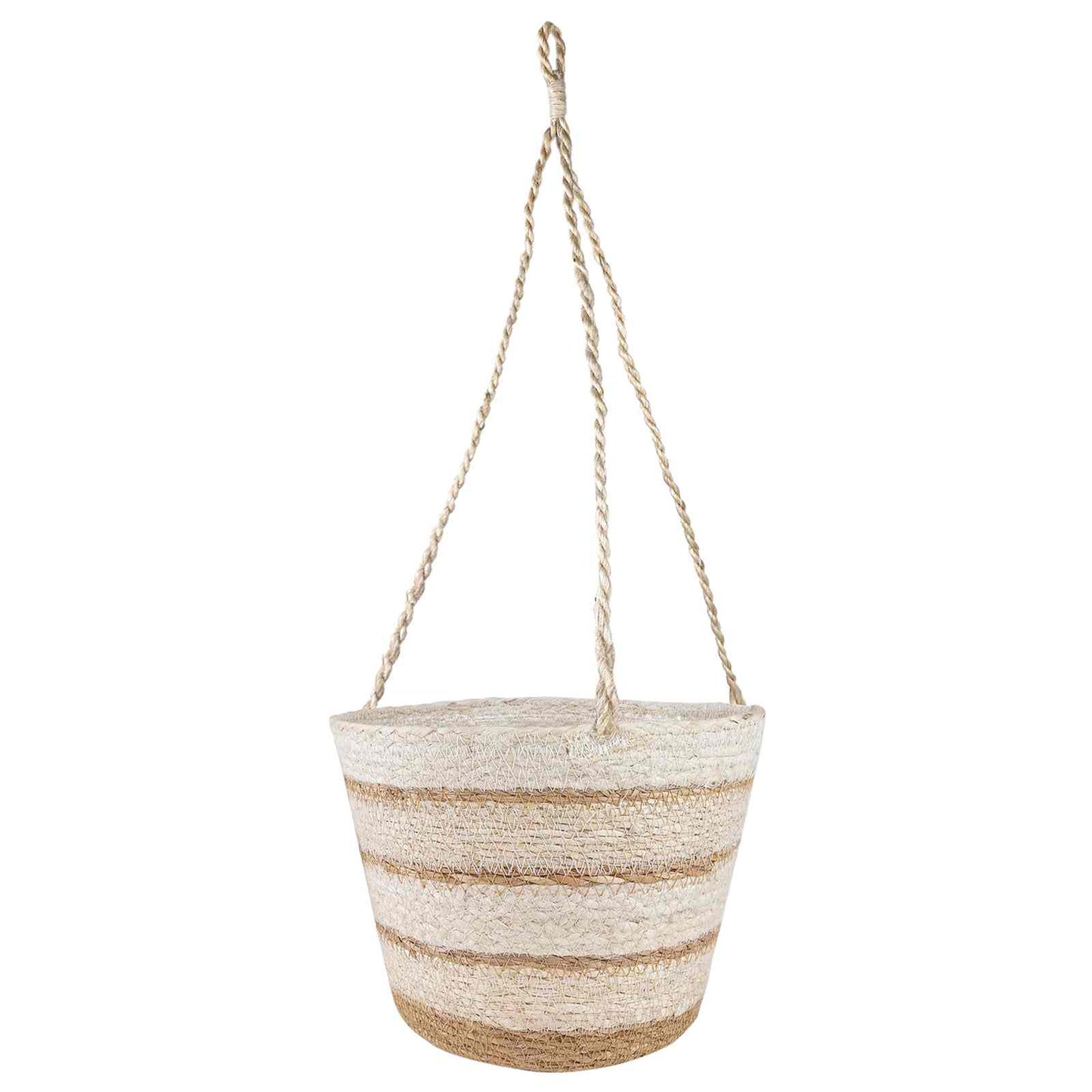 Sjøgress plantekurver 3 pcs Naturlig, Hvit og Beige Ø26 x 19 cm