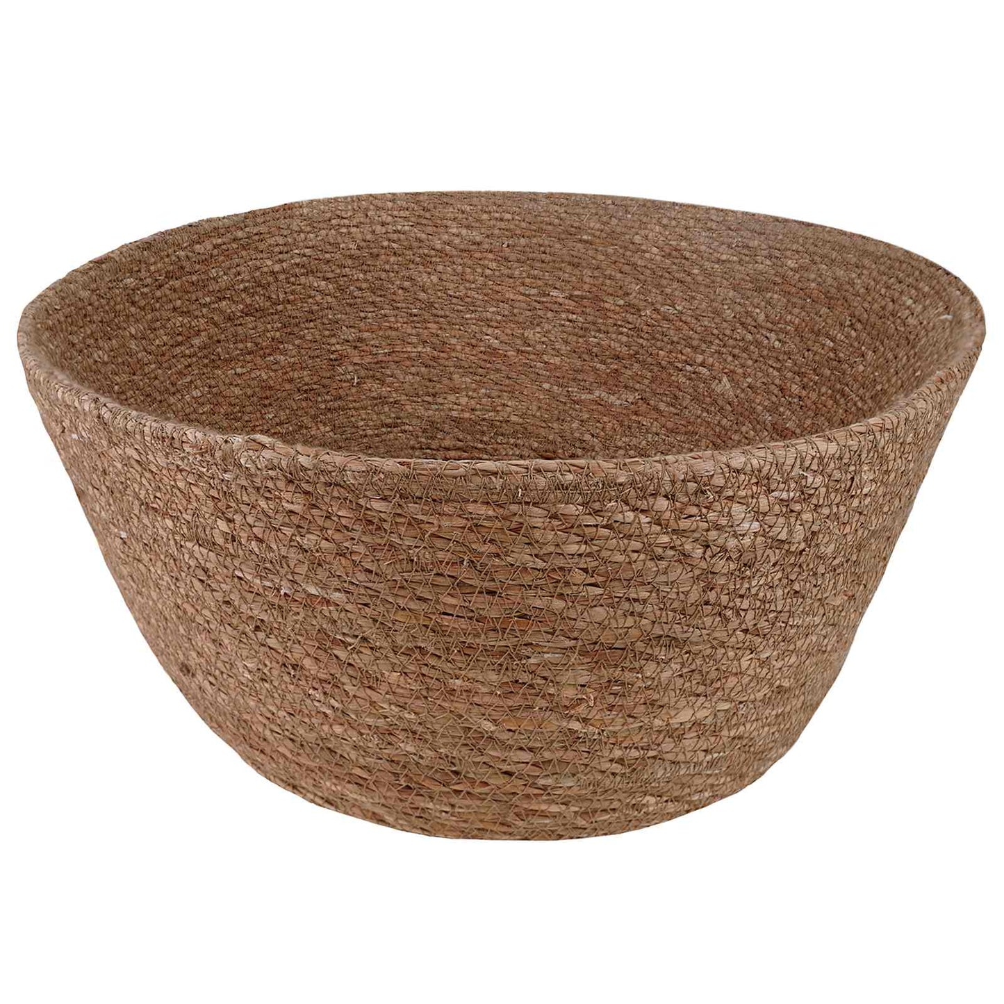 Blomsterkrukke med håndtak 2 pcs Naturlig Ø 45 x 36 cm