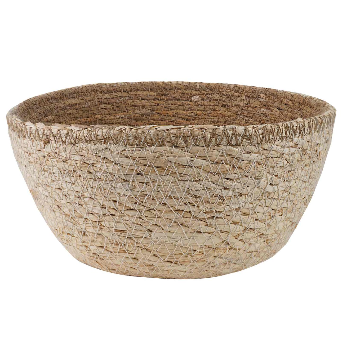 Blomsterkrukke med håndtak 2 pcs Hvit Ø 22 x 20 cm