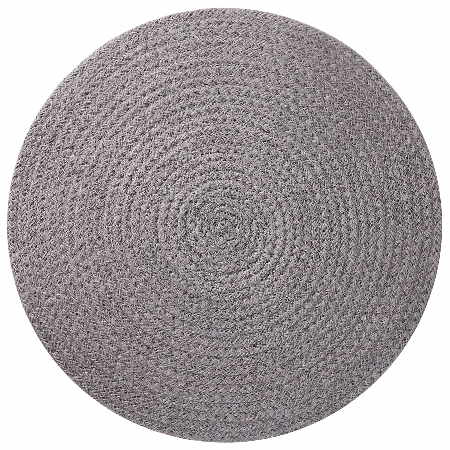 Jute Placemets 4 pcs Grå Ø 30 cm 100% Tossa Jute