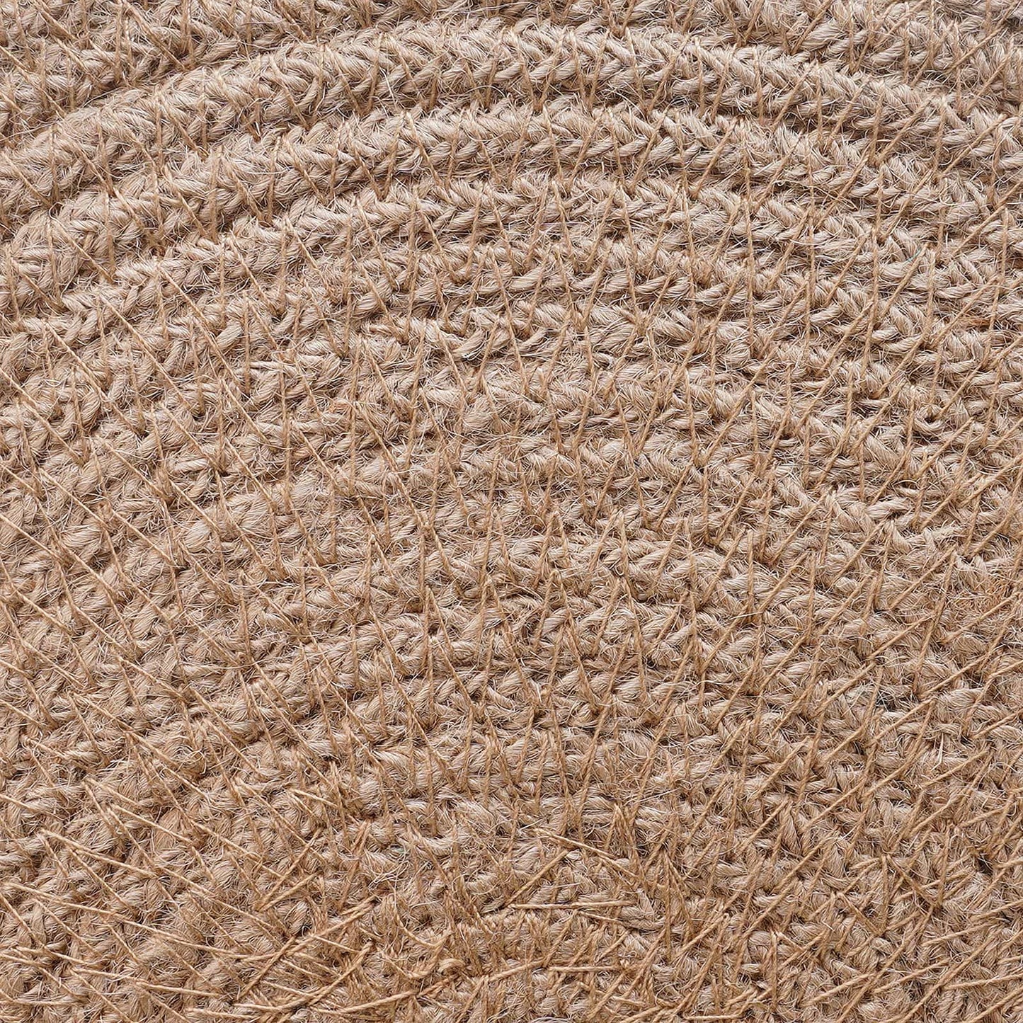 Jute Placemets 4 pcs Naturlig og Hvit Ø 30 cm 100% Tossa Jute