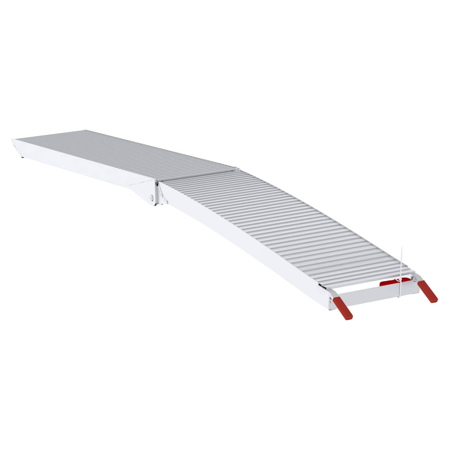 Motorsykkel Rampe 680 kg 2 pcs sølv 205 x 28 x 5 cm Aluminium