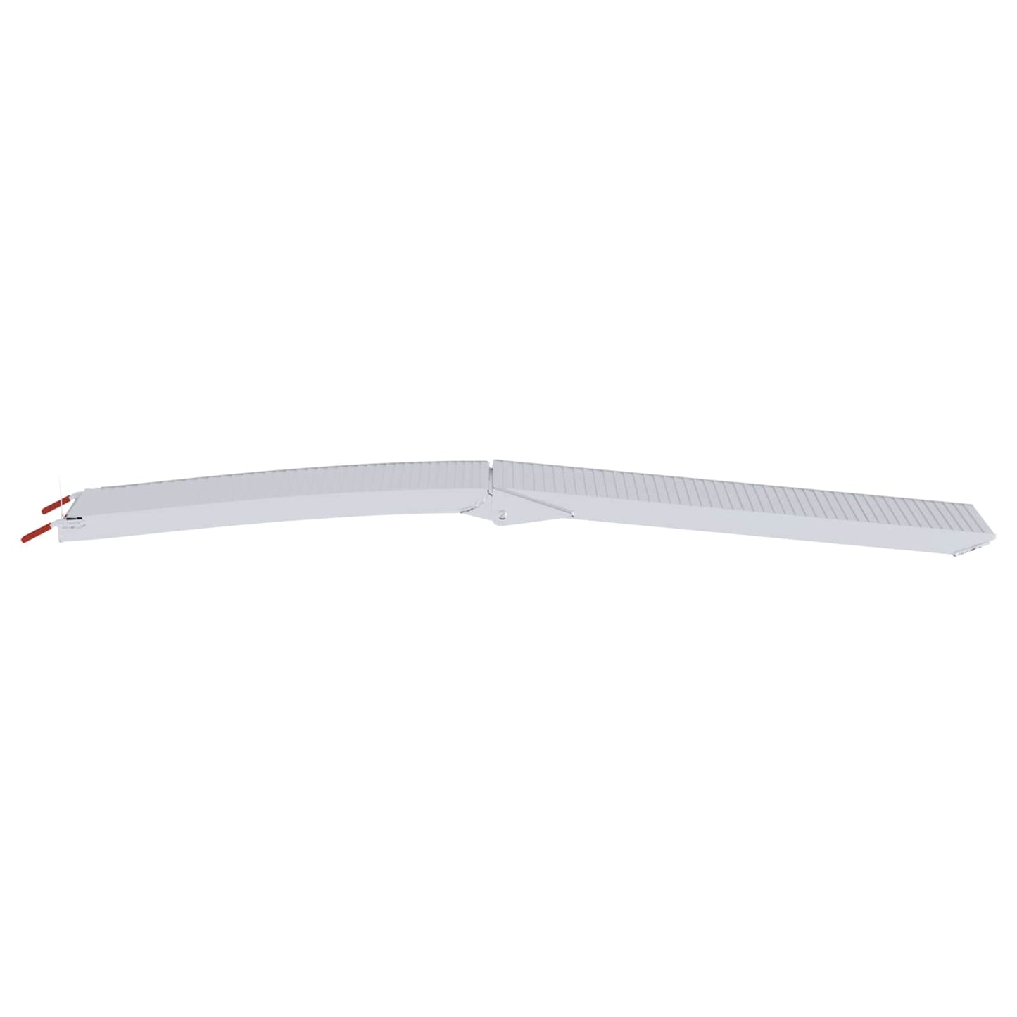 Motorsykkel Rampe 680 kg 2 pcs sølv 205 x 28 x 5 cm Aluminium