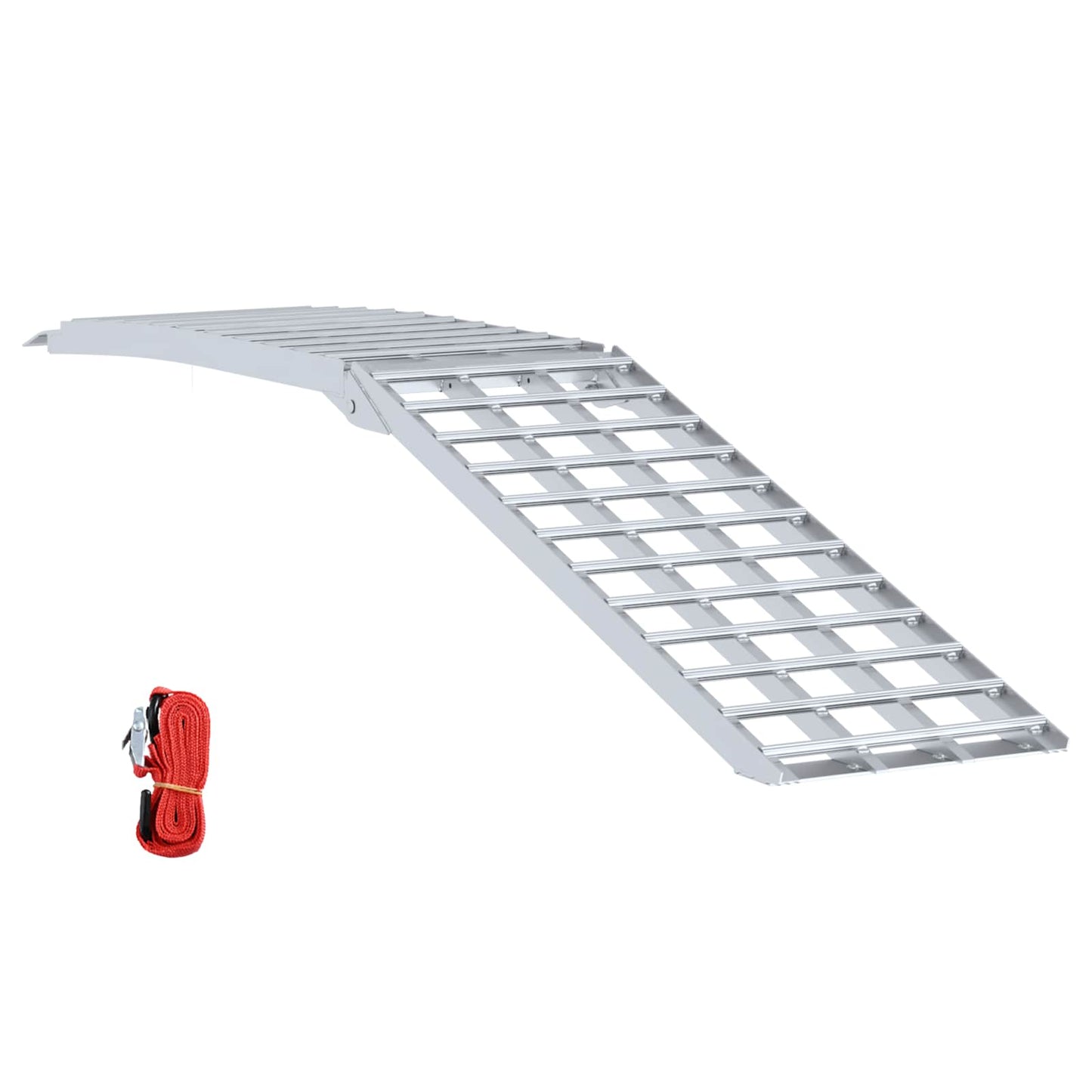 Motorsykkel Rampe 680 kg sølv 680 kg Aluminium