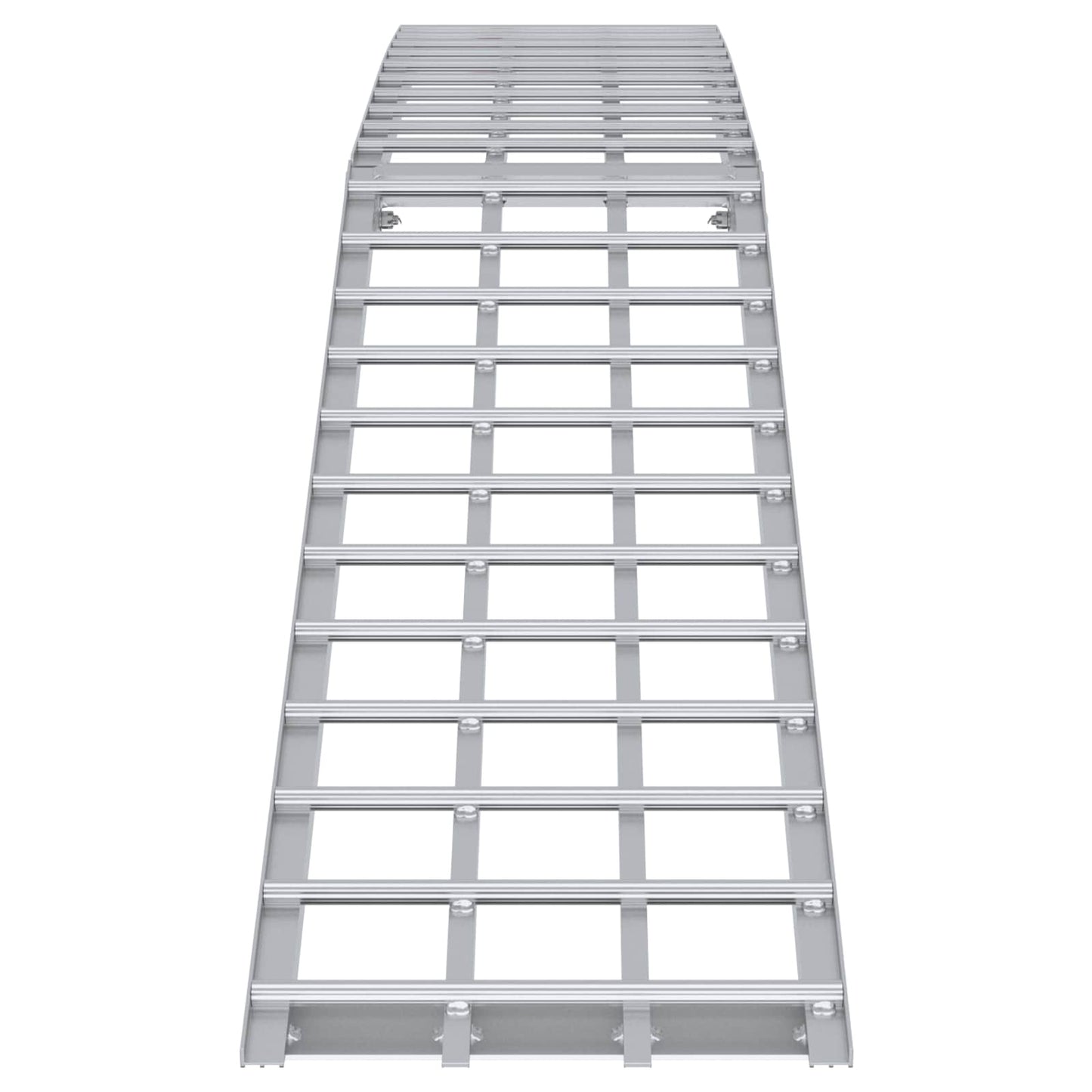 Motorsykkel Rampe 680 kg sølv 680 kg Aluminium