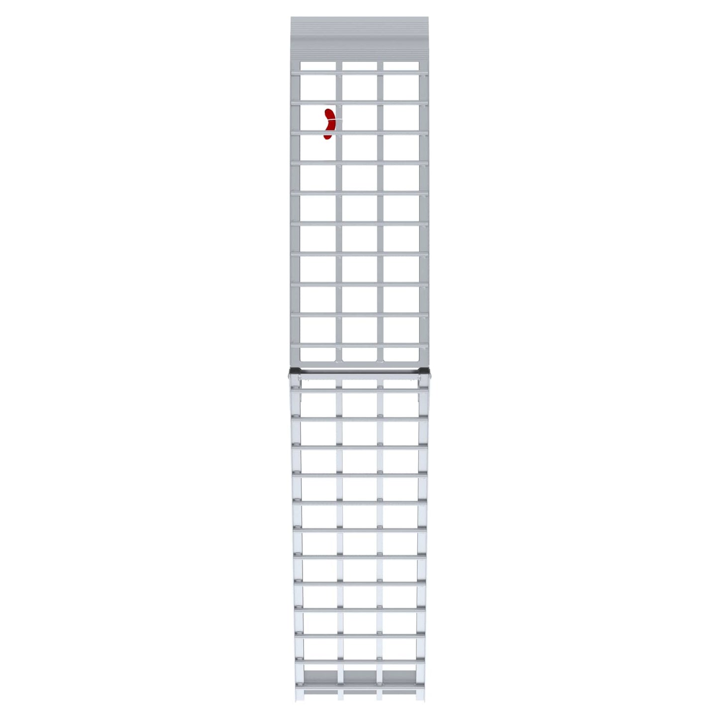 Motorsykkel Rampe 680 kg sølv 680 kg Aluminium