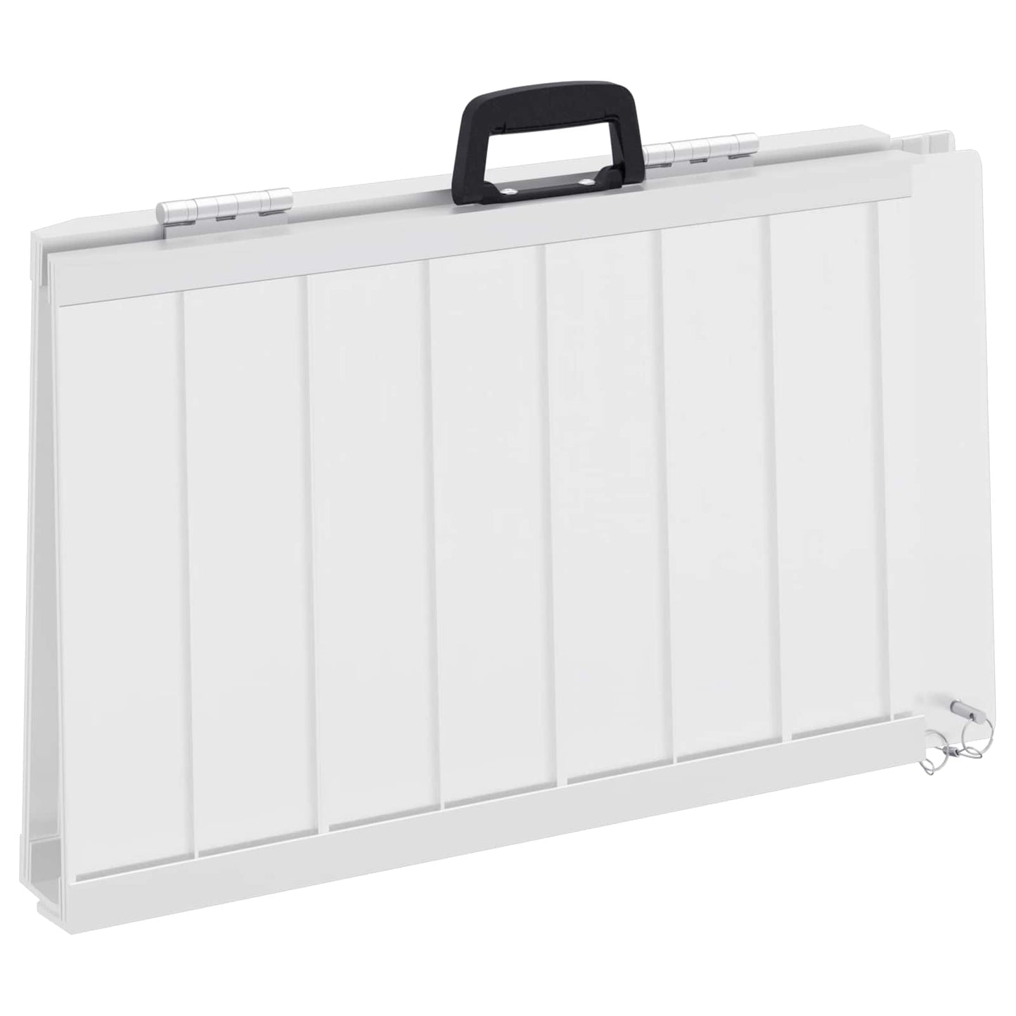 Rampe for rullestol 270 kg sølv 62 x 73 x 5 cm Aluminium