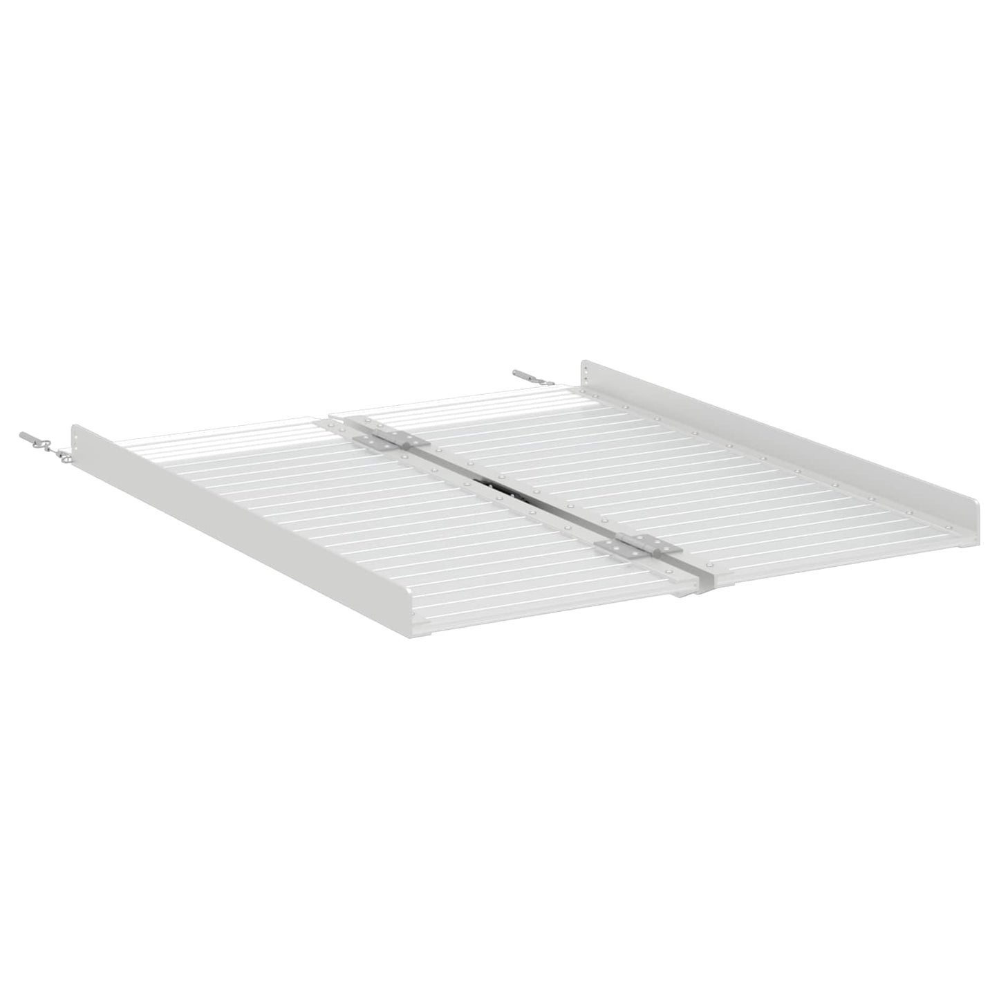 Rampe for rullestol 270 kg sølv 270 kg Aluminium