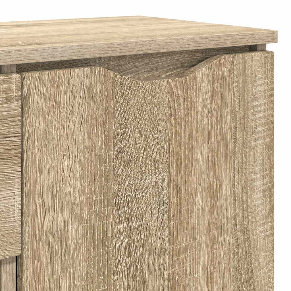 Serviesskap med skuff Sonoma eik 100 x 30 x 65,6 Konstruert tre