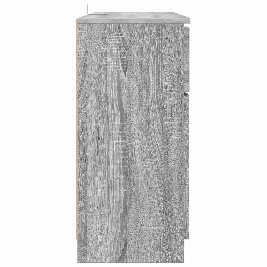 Serviesskap med skuff Grå Sonoma 100 x 30 x 65,6 Konstruert tre