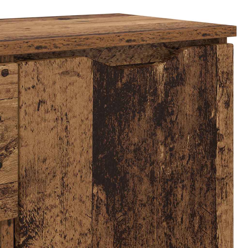 Serviesskap med skuff Gamle tre 100 x 30 x 65,6 Konstruert tre