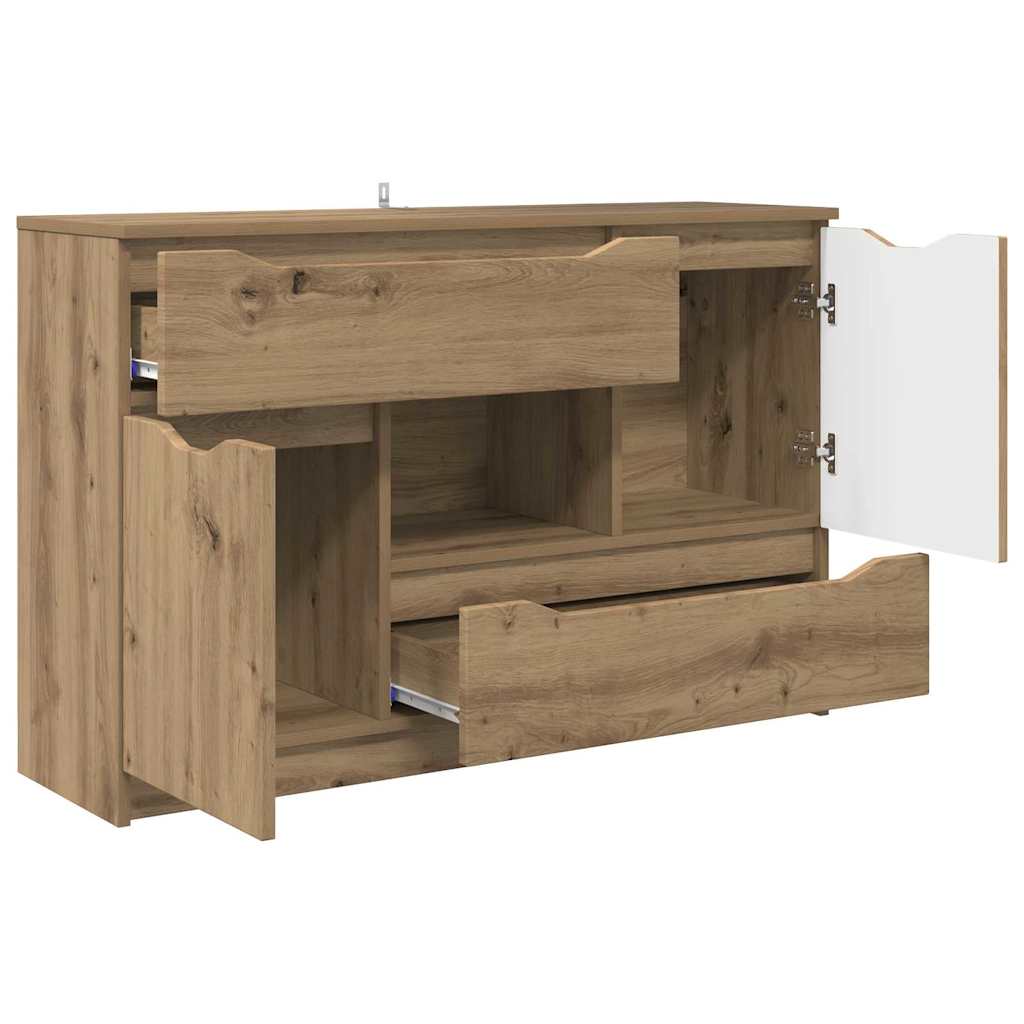 Serviesskap Artisan Eik 100 x 30 x 65,6 Konstruert tre