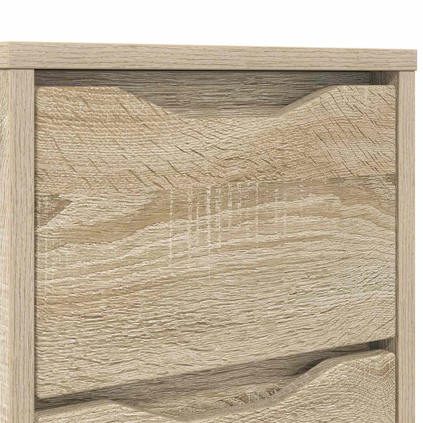 Nattbord med skuff Sonoma eik 30,5 x 30 x 43 cm Konstruert tre