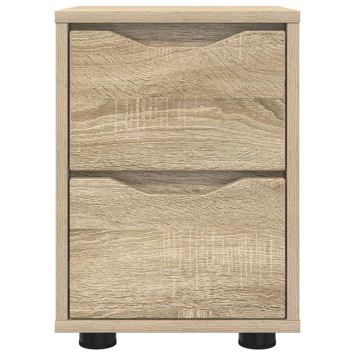 Nattbord med skuff Sonoma eik 30,5 x 30 x 43 cm Konstruert tre