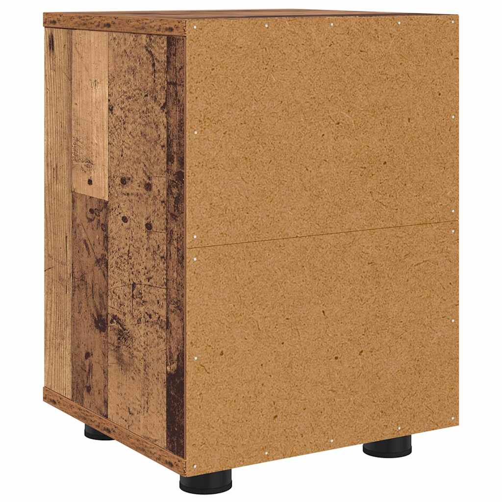 Nattbord 2 pcs Gamle tre 30,5 x 30 x 43 cm Konstruert tre