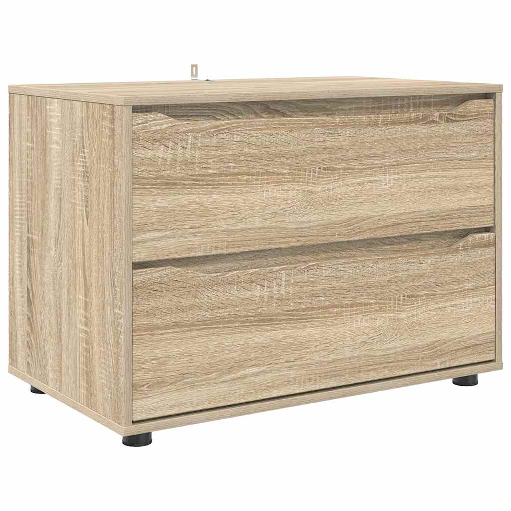 Oppbevaringsskap Sonoma eik 80 x 48 x 57 cm Konstruert tre