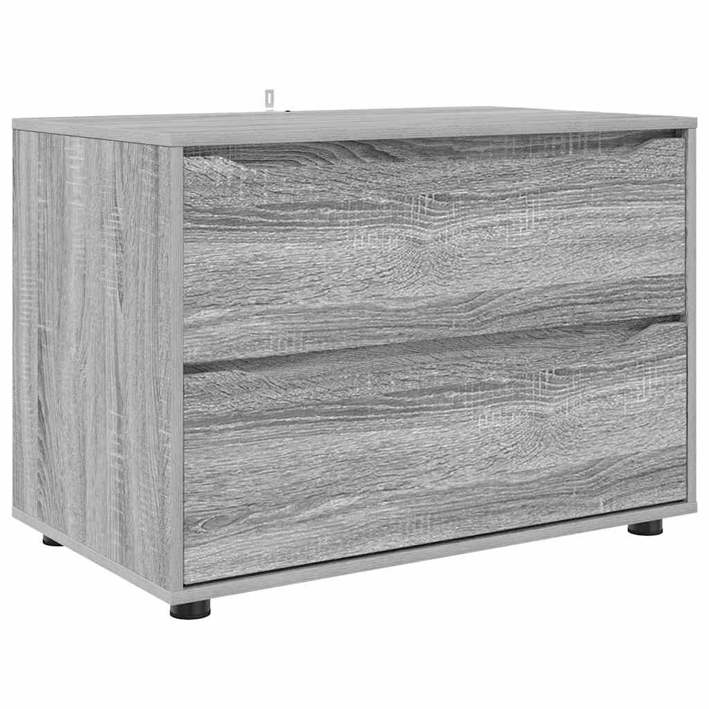 Oppbevaringsskap Grå Sonoma 80 x 48 x 57 cm Konstruert tre