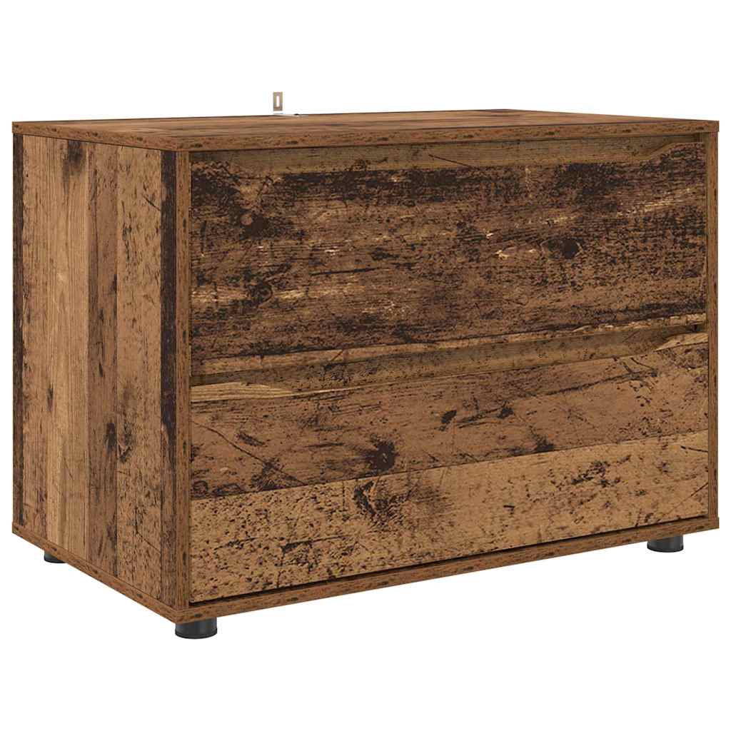 Oppbevaringsskap Gamle tre 80 x 48 x 57 cm Konstruert tre