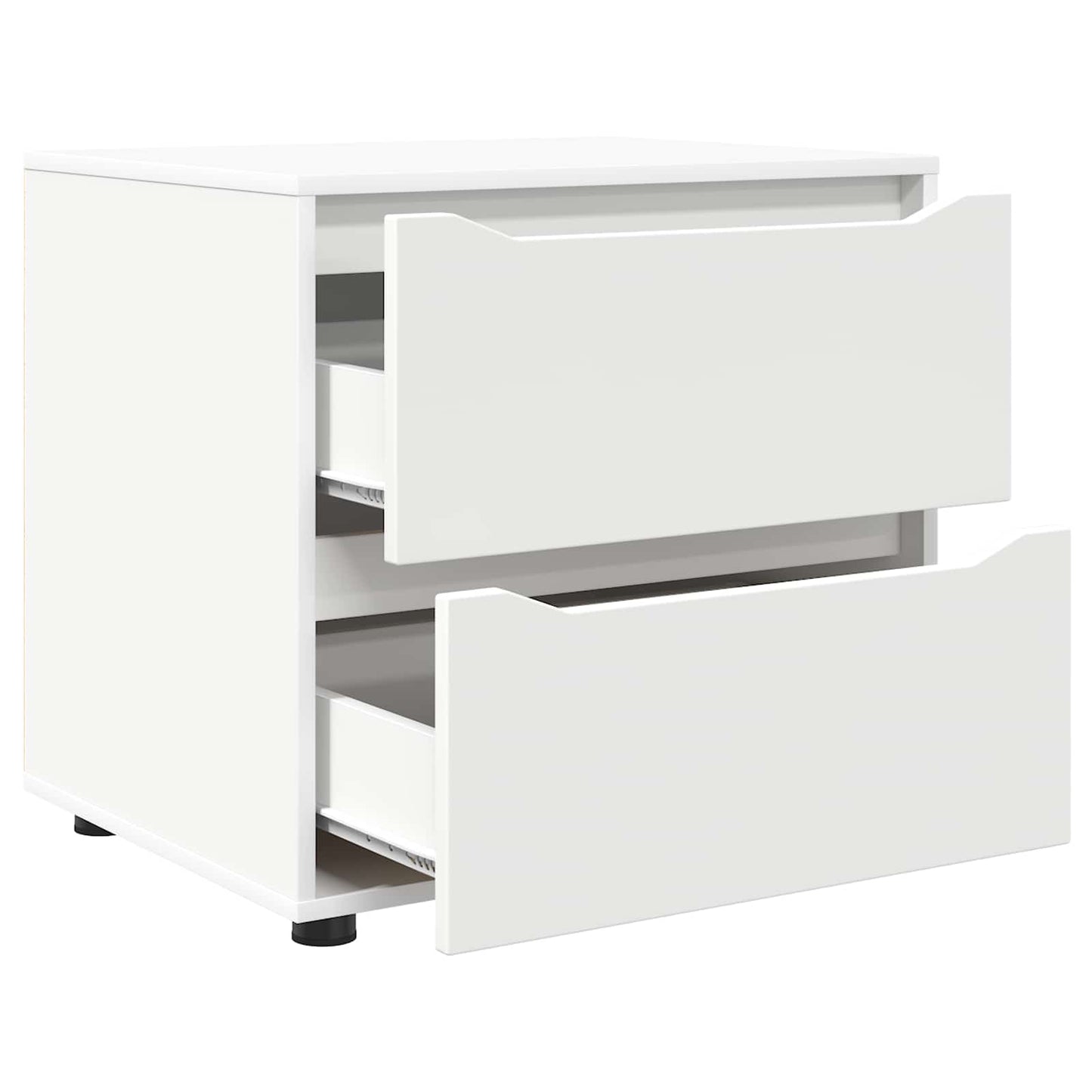 Oppbevaringsskap 60 x 48 x 57 cm Konstruert tre Hvit