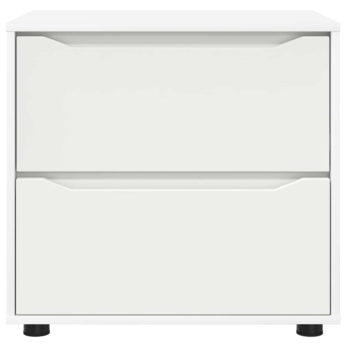 Oppbevaringsskap 60 x 48 x 57 cm Konstruert tre Hvit