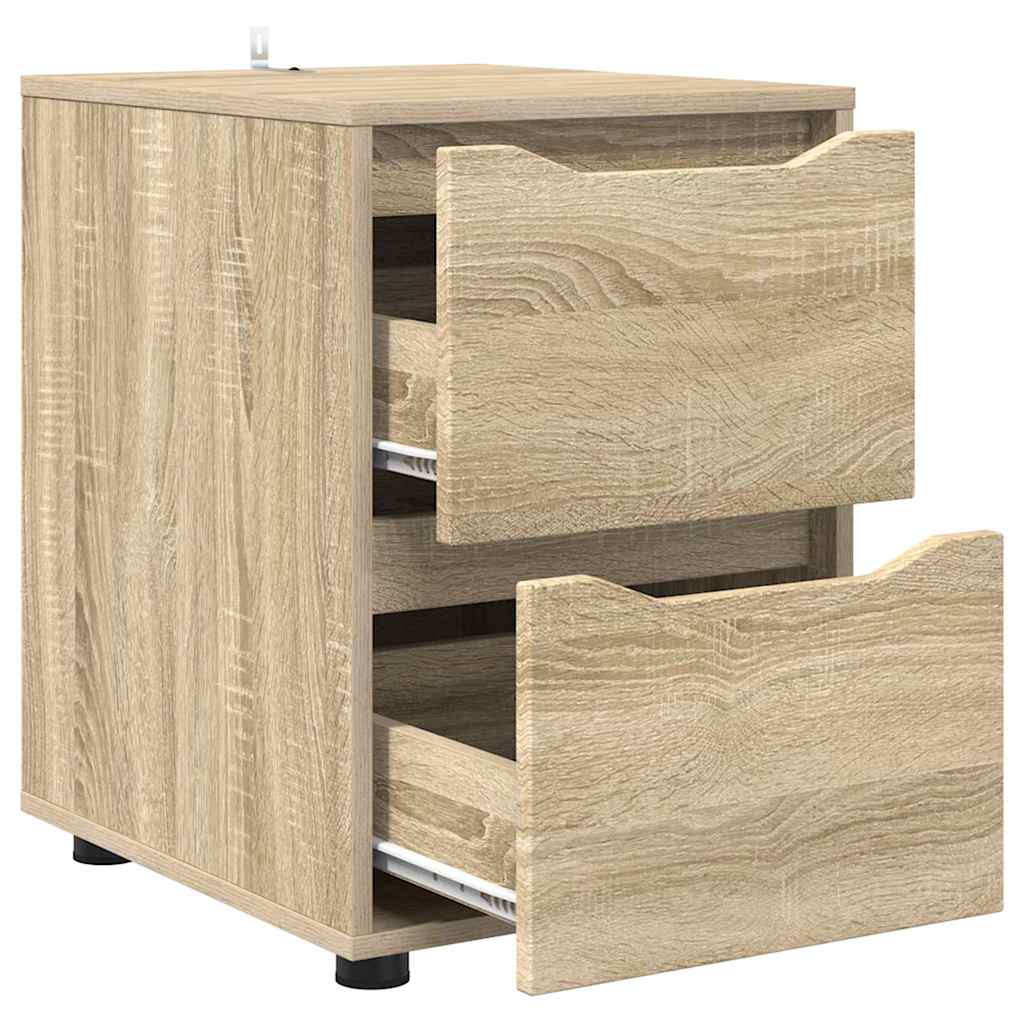 Oppbevaringsskap Sonoma eik 40 x 48 x 57 cm Konstruert tre
