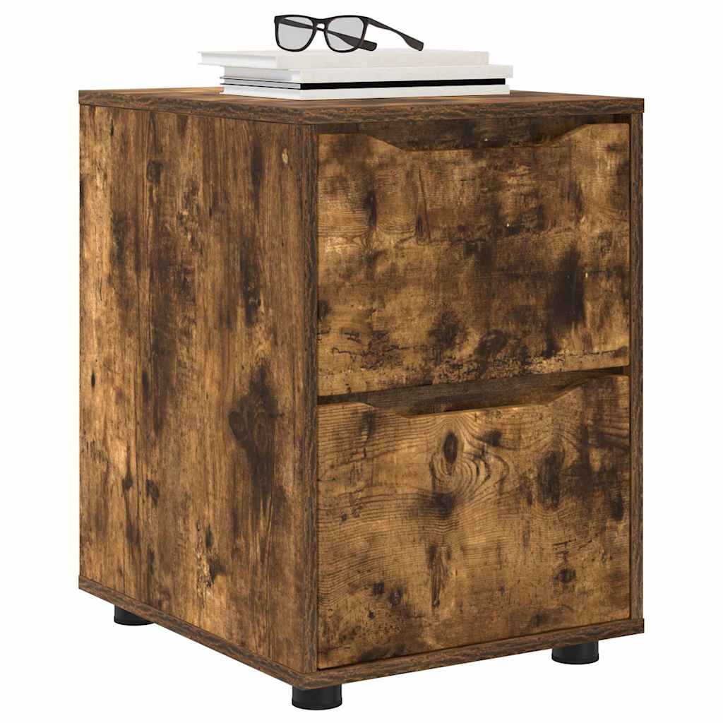 Oppbevaringsskap Røkt eik 40 x 48 x 57 cm Konstruert tre