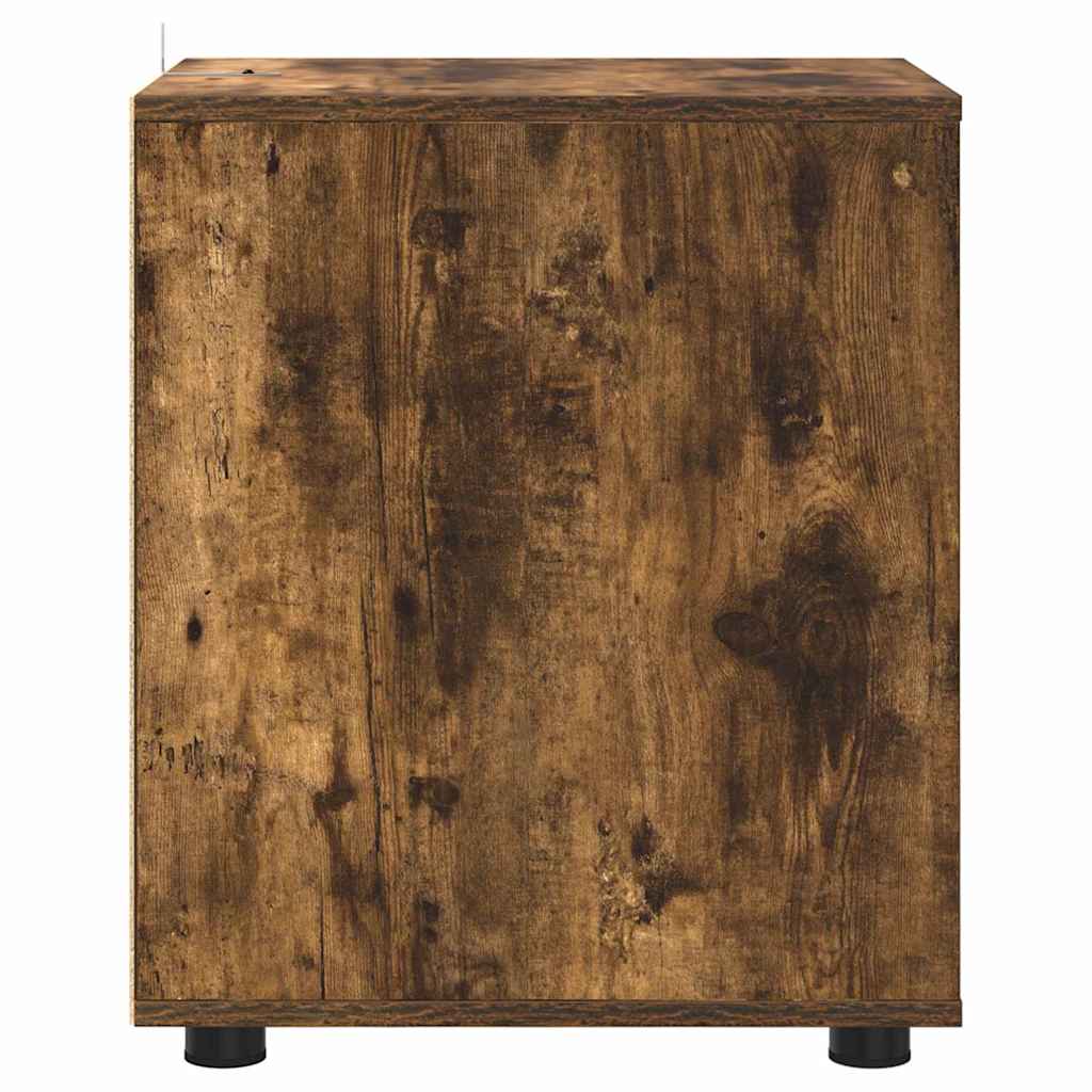 Oppbevaringsskap Røkt eik 40 x 48 x 57 cm Konstruert tre