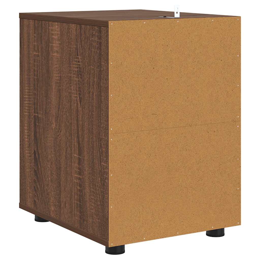 Oppbevaringsskap Brun Eik 40 x 48 x 57 cm Konstruert tre