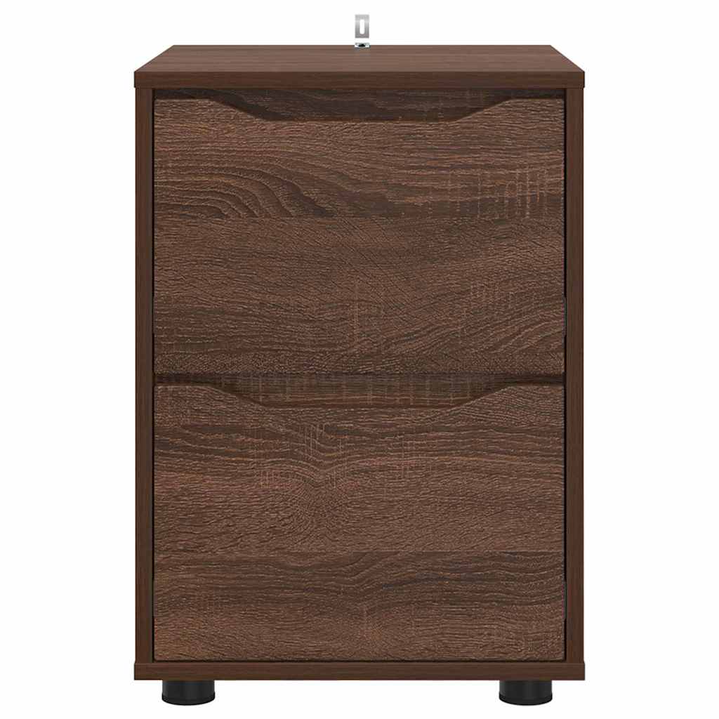 Oppbevaringsskap Brun Eik 40 x 48 x 57 cm Konstruert tre